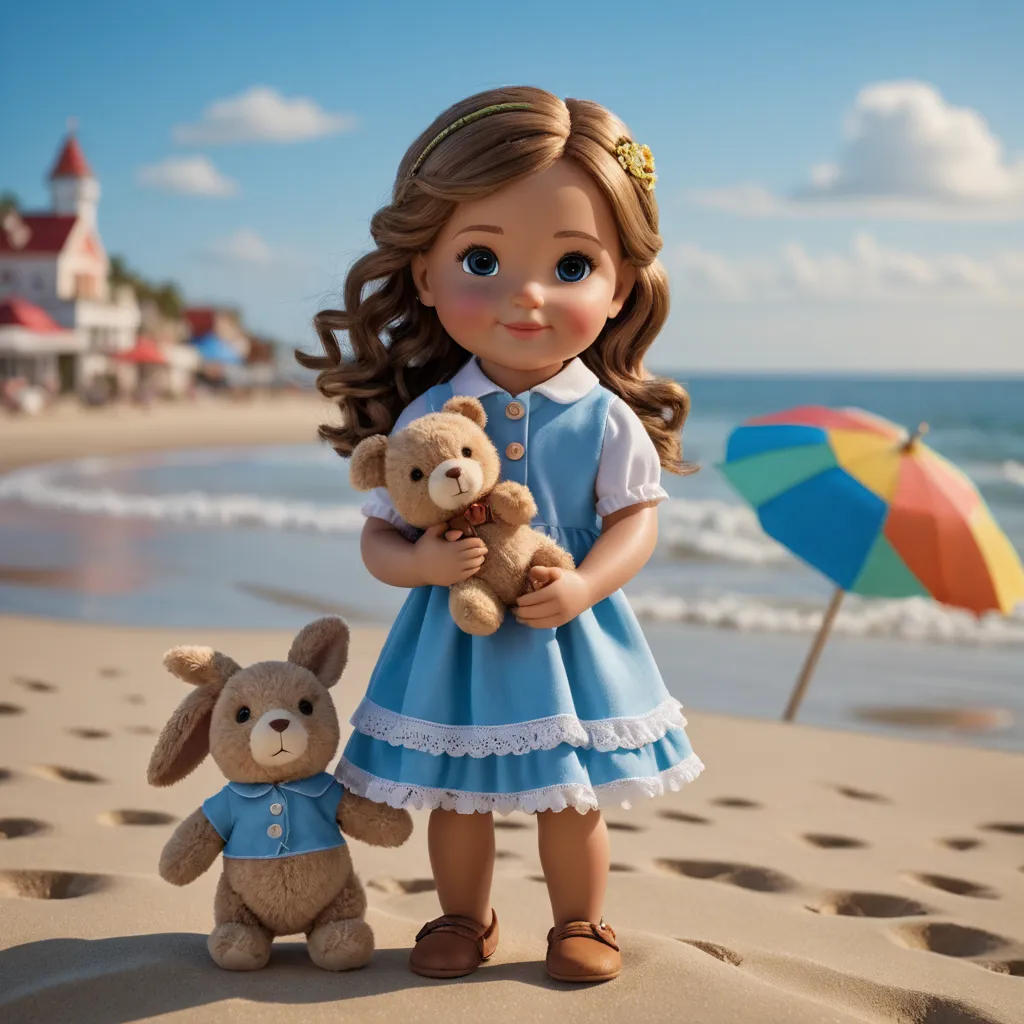 Liviana and her Plush Toys Go on Vacation
