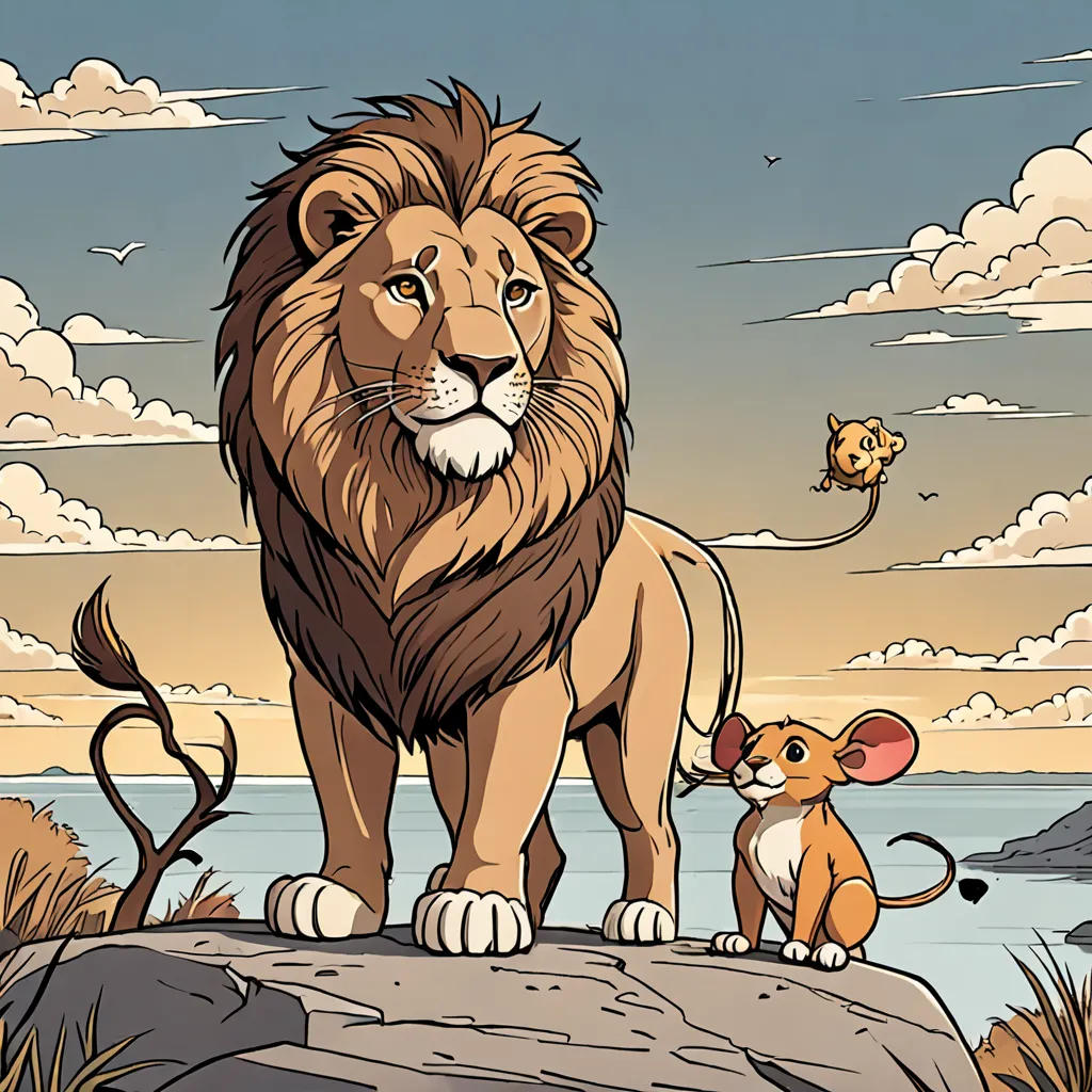 The Lion and the Mouse