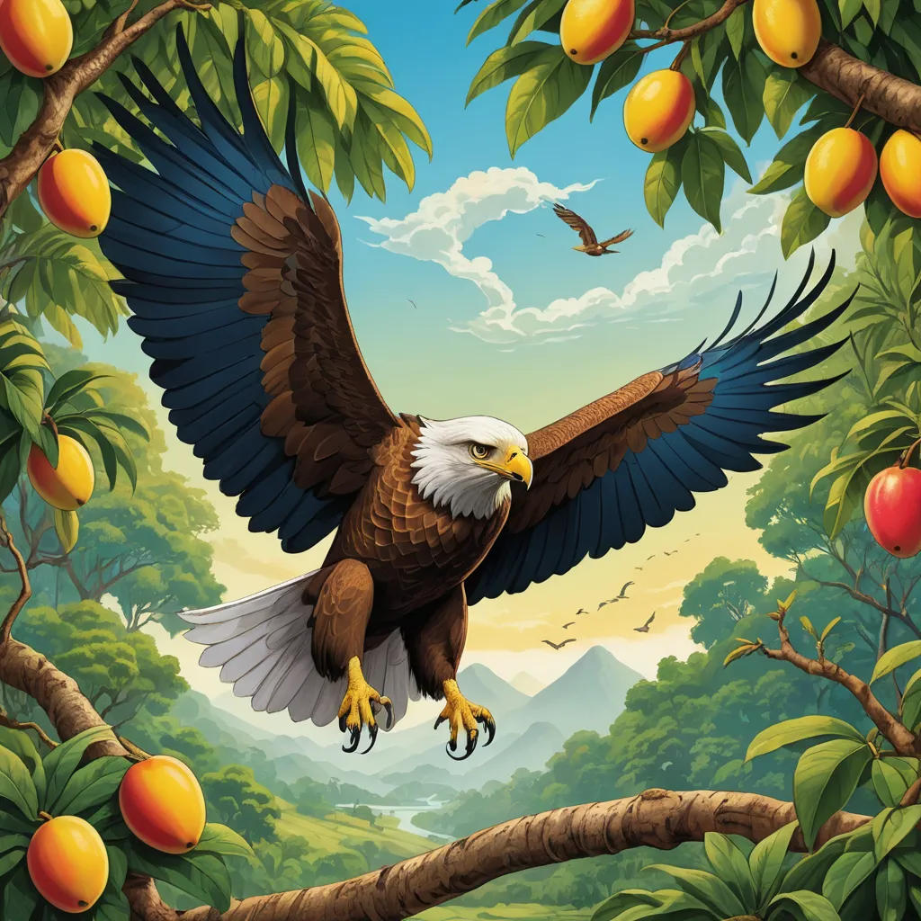 Kindness Returns: The Tale of the Boy and an Eagle