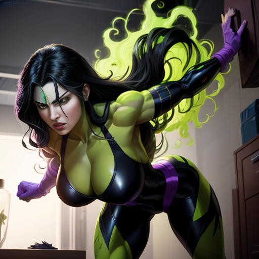 She-Hulk and the Robotic Love