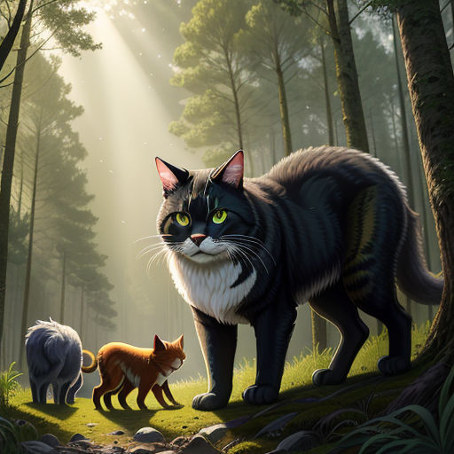 feral about these cats — warriors-official-art: Warriors: Into the Wild