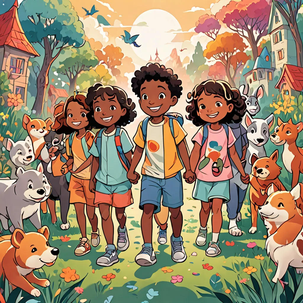 The Kindness Kingdom: A Tale of Friendship and Sharing