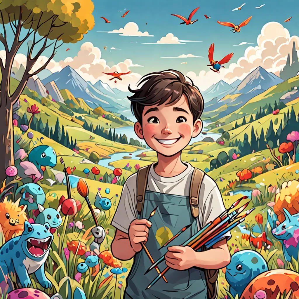 The Magic Paintbrush Adventures