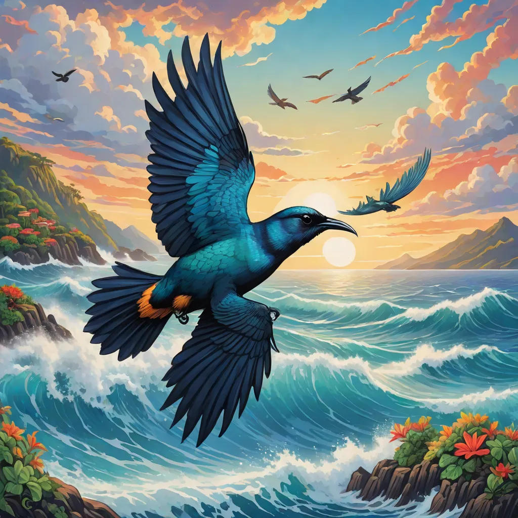 The Clever Tui And The Great Sea Journey