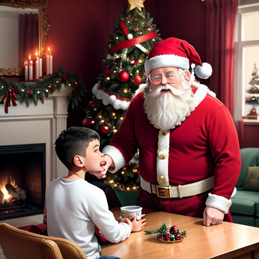 The Boy Who Met Santa