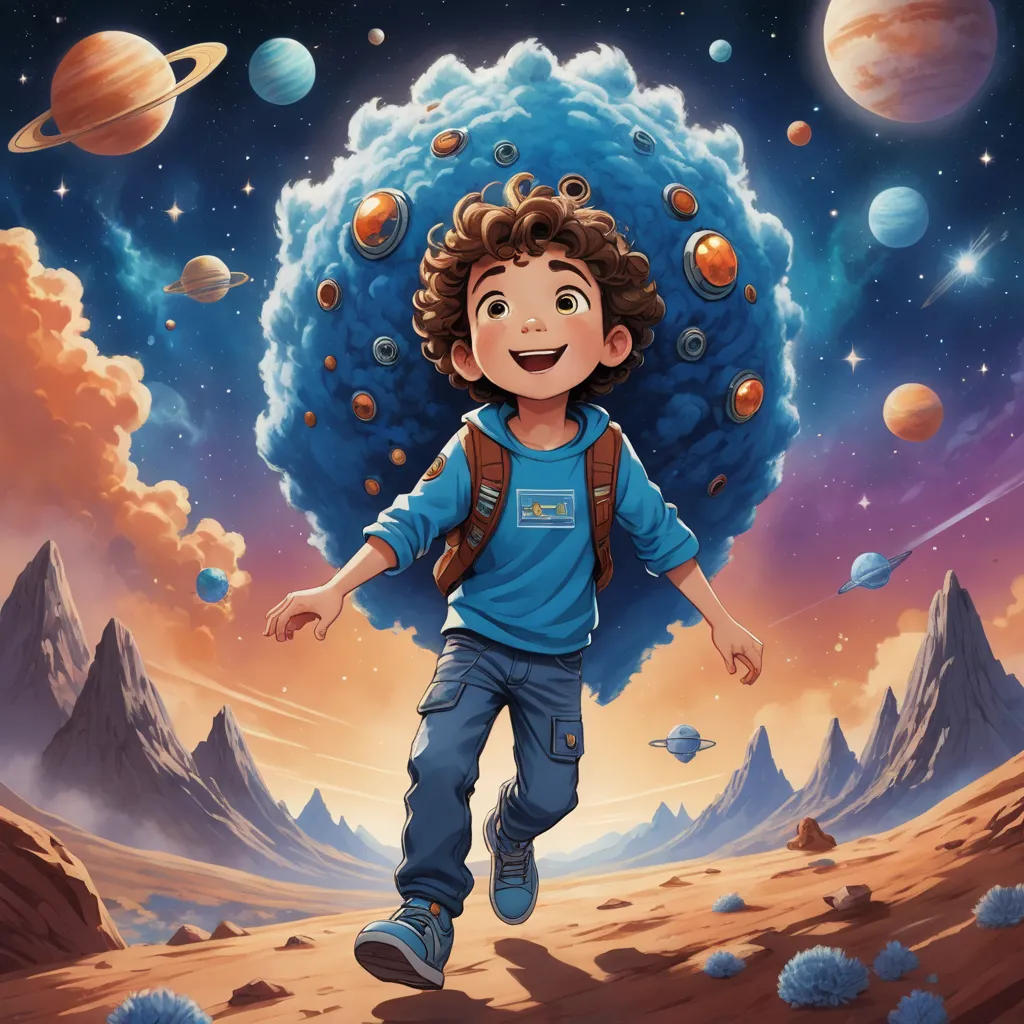 The Little Astronaut's Journey