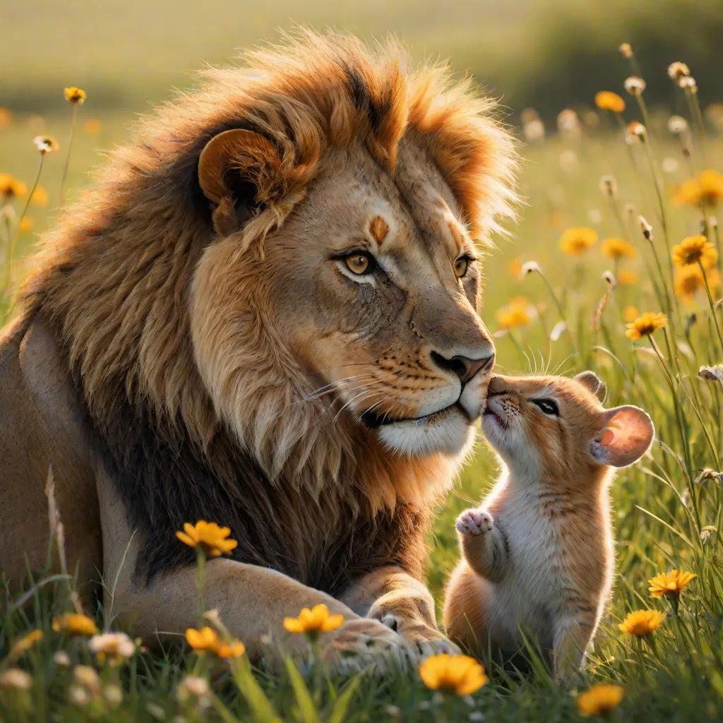 The Lion and the Mouse
