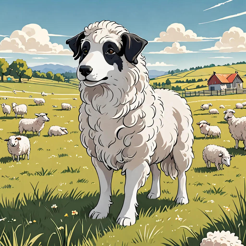 Max the Brave Sheep Dog