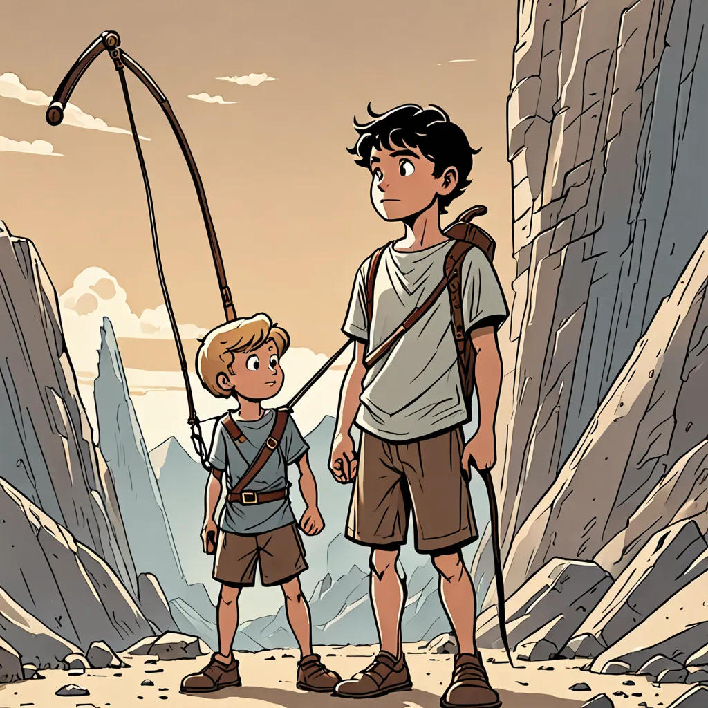 David and Goliath