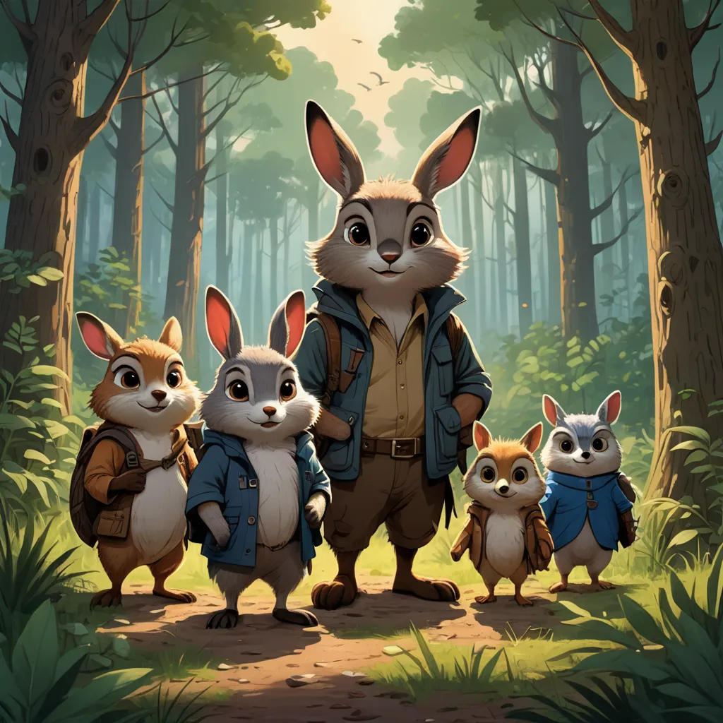 The Journey of the Friendly Forest