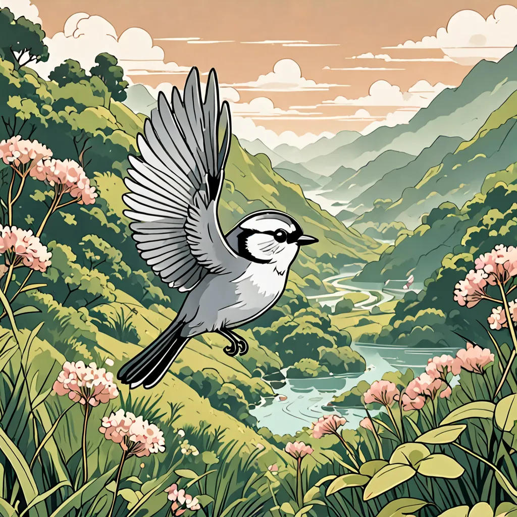 The Long-tailed Tit's Journey
