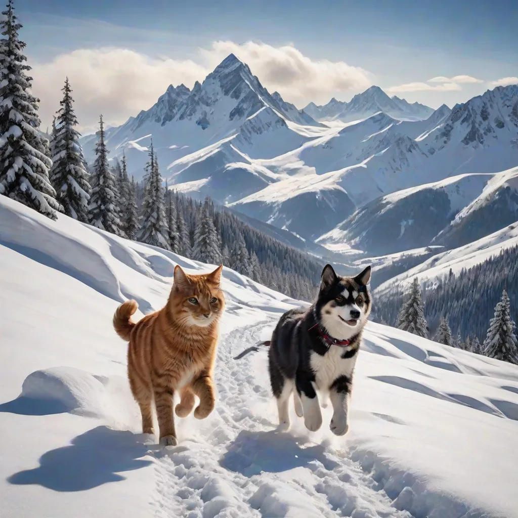 Calvin and Buddy's Mountain Adventures