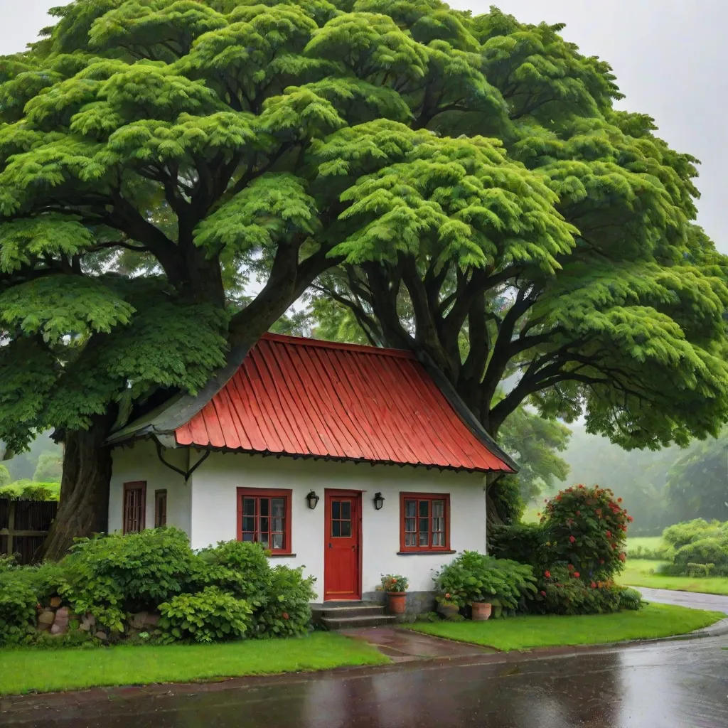 Summer Rain Serenity