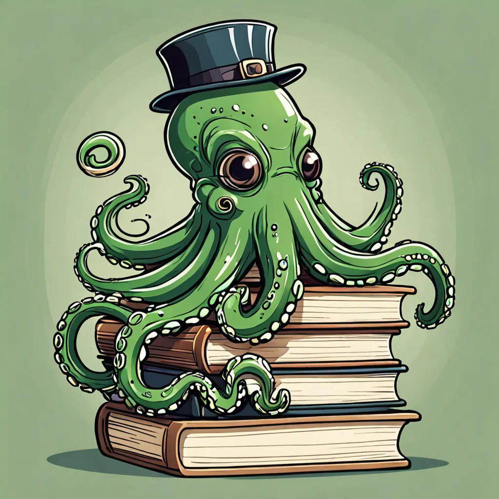 The Green Octopus's Literary Adventure