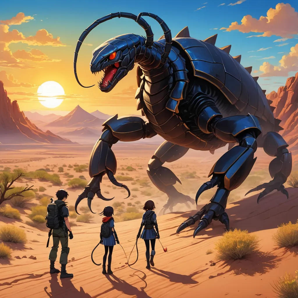 The Brave little Scorpion