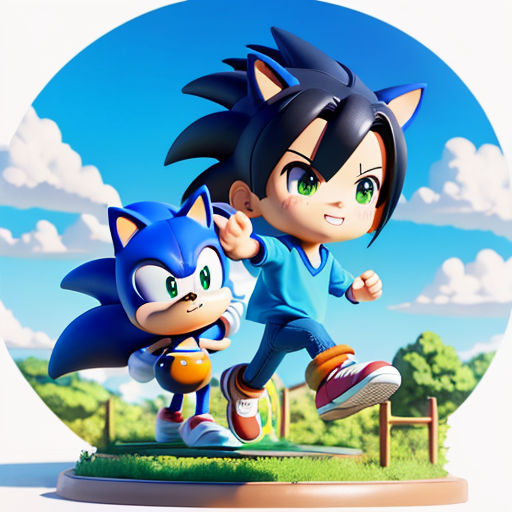 Bento and Sonic's Adventurous Journey