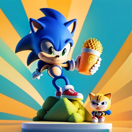 Bento and Sonic's Adventurous Journey