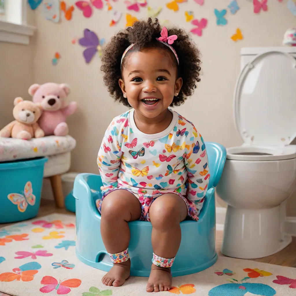 Kazi Goes Potty