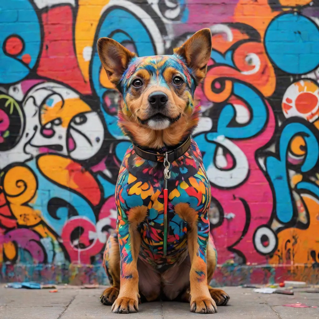 Pedro the Artistic Dog