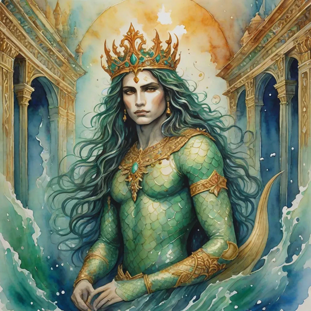 a painting of a woman in a green dress with a crown on her head and a golden crown on her head, a detailed painting, Donato Giancola, fantasy art, epic fantasy character art