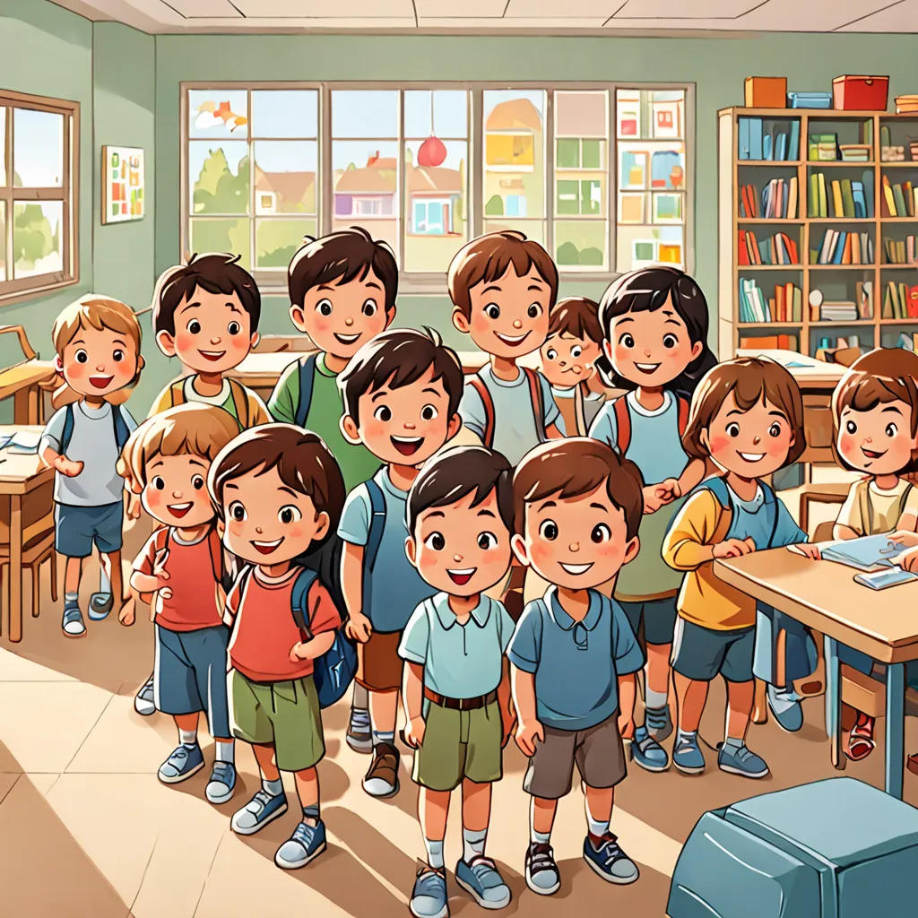 A Day in Kindergarten