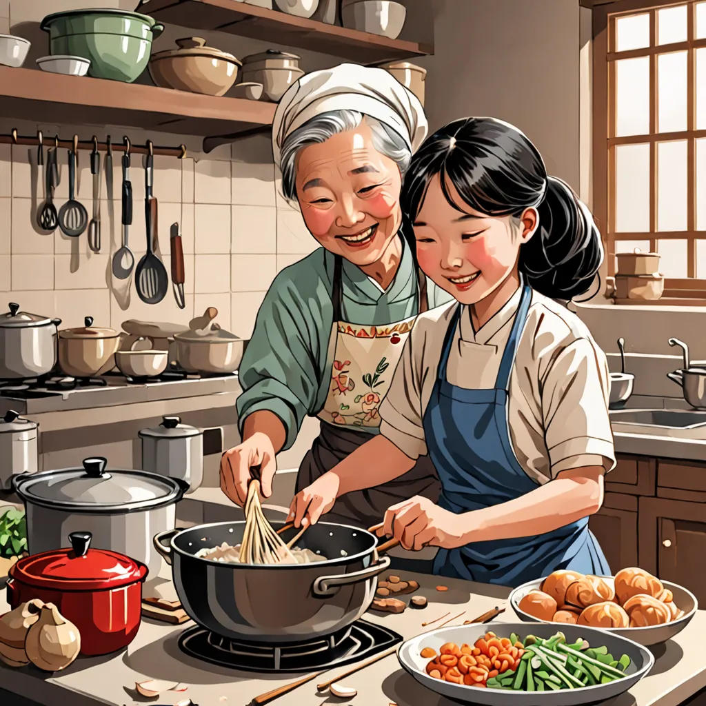 Cooking with Grandma