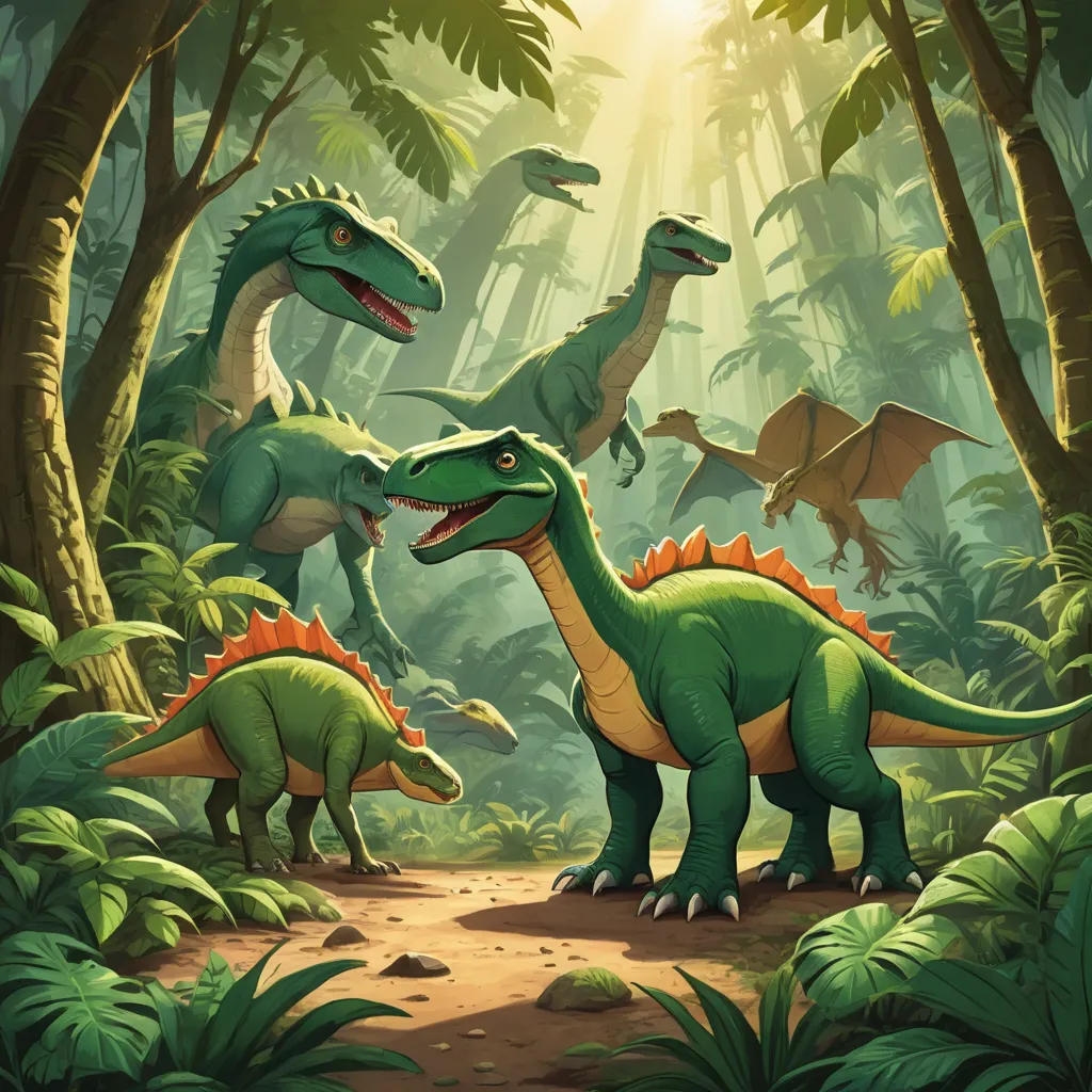 The Great Adventure of the Lost Dinosaurs