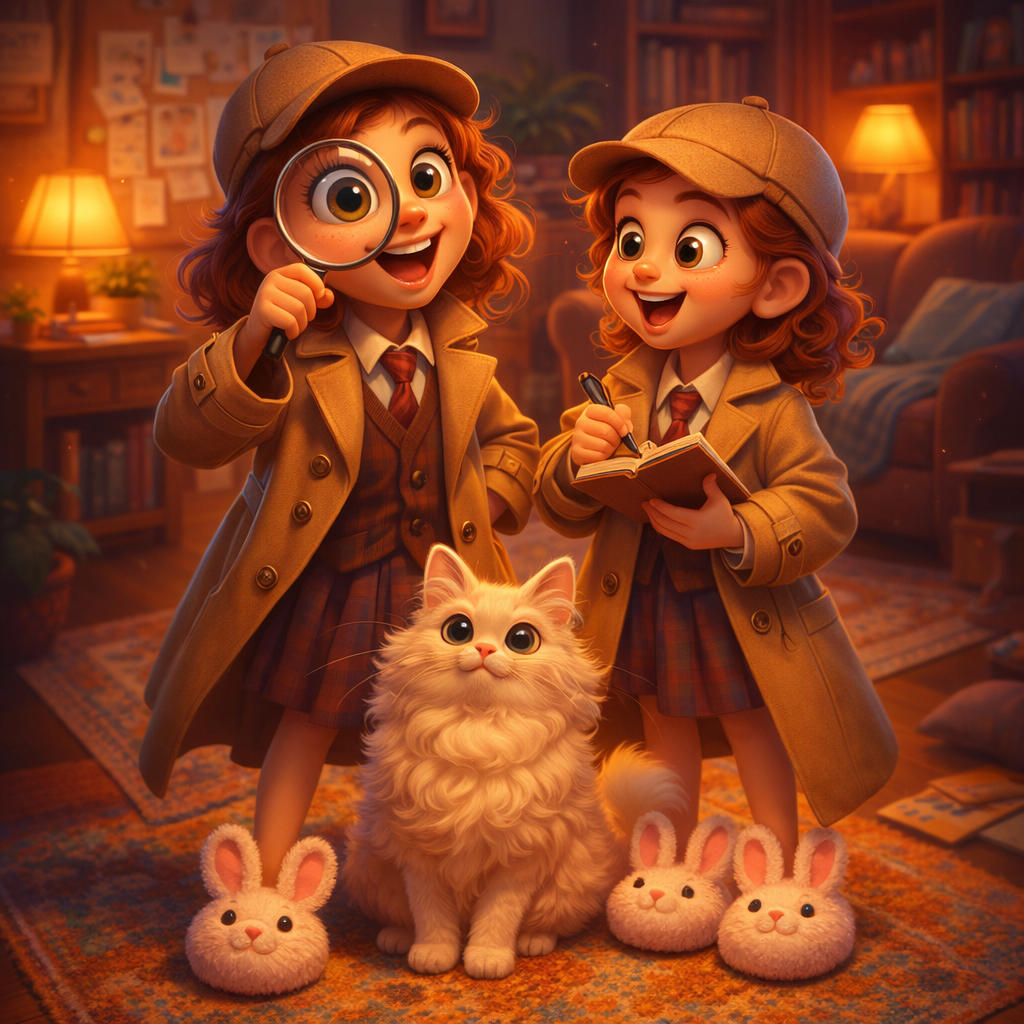 The Case of the Missing Bunny Slippers