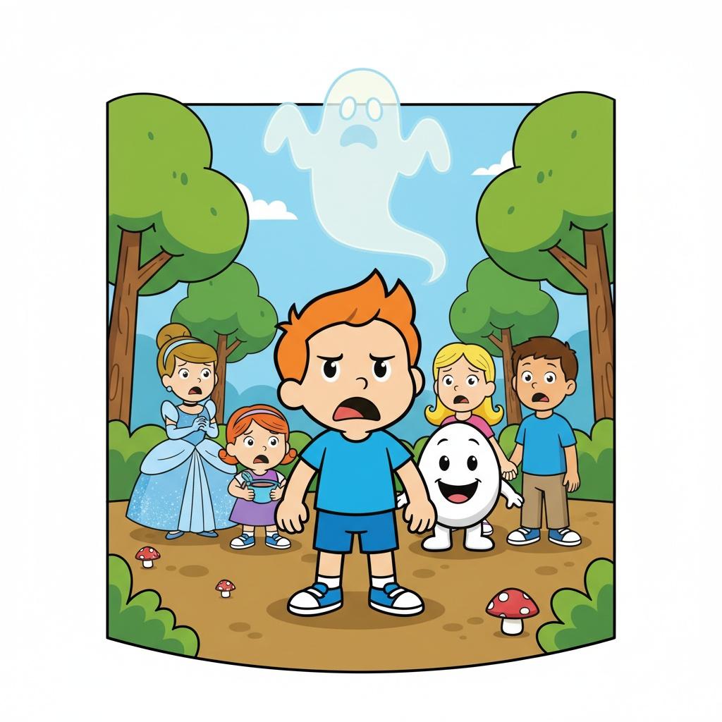 The Ghostly Scare in Fairytale Town