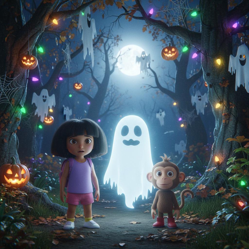 Dora and Boots and the Halloween Ghost