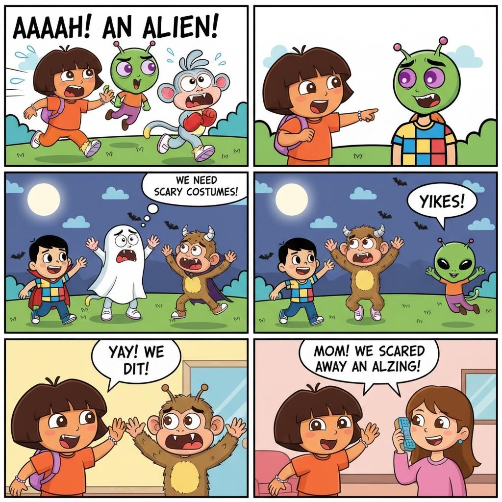 The Scary Costume Trick