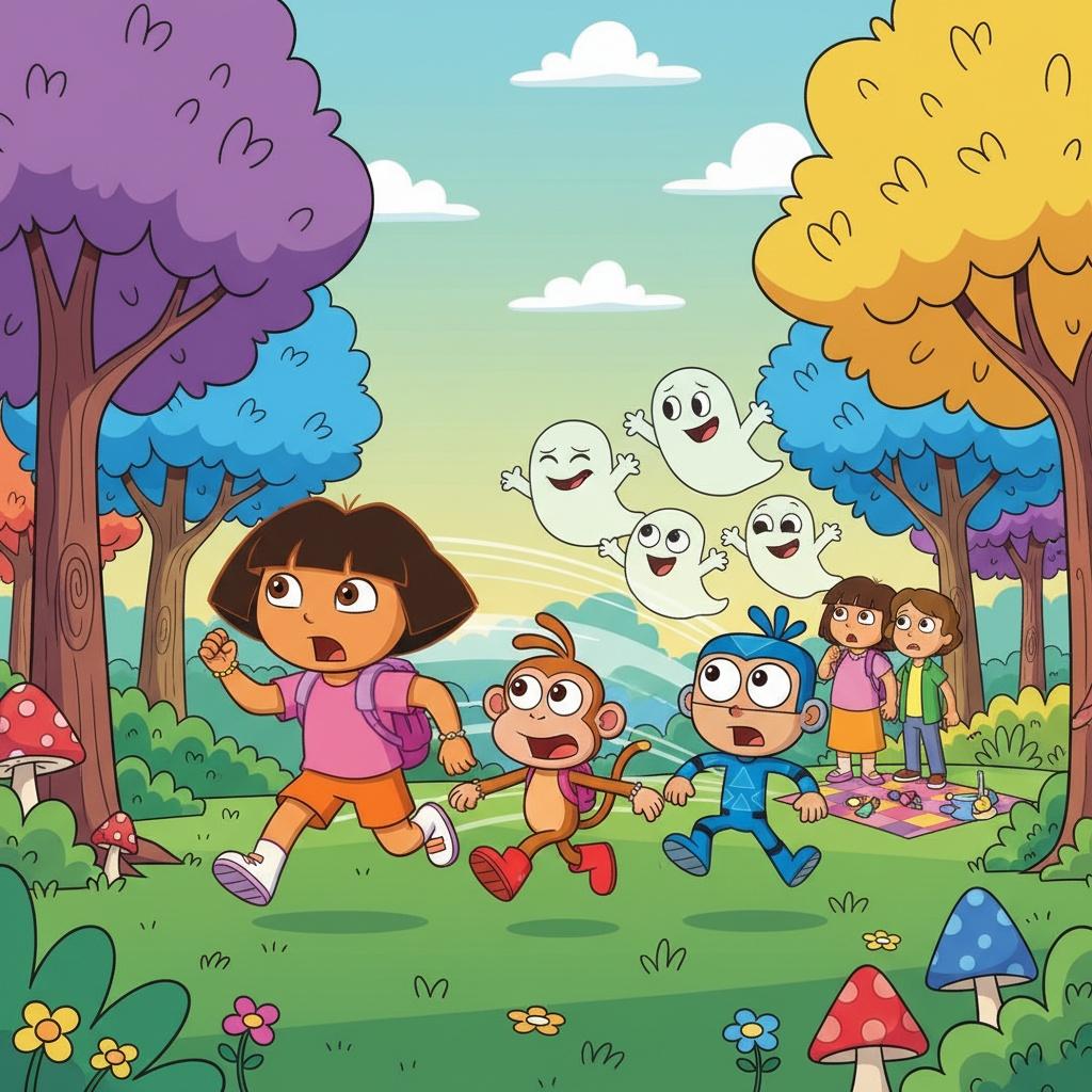 Dora and the Haunted Playground