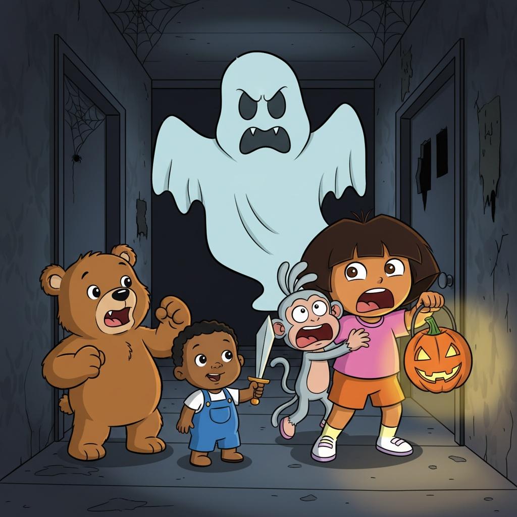 The Halloween Ghost Scare
