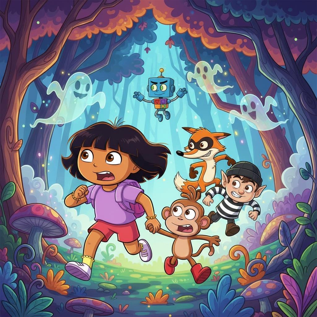 Dora and Boots’ Spooky Adventure