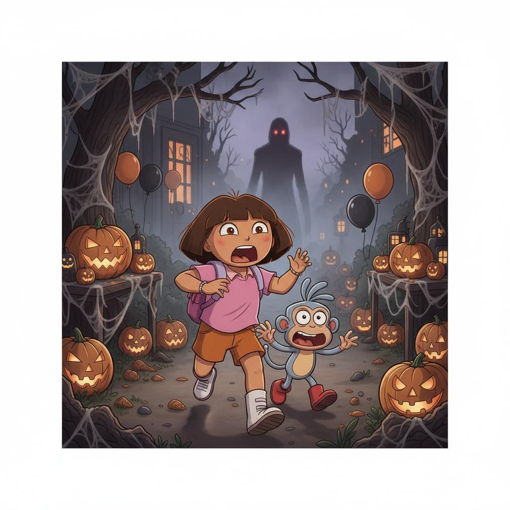 Dora and the Halloween Mystery