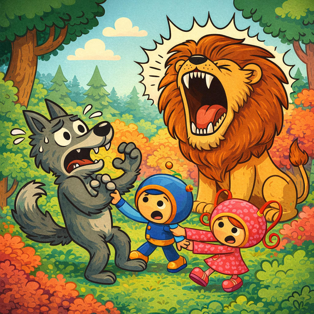 Wolf’s Wild Surprise