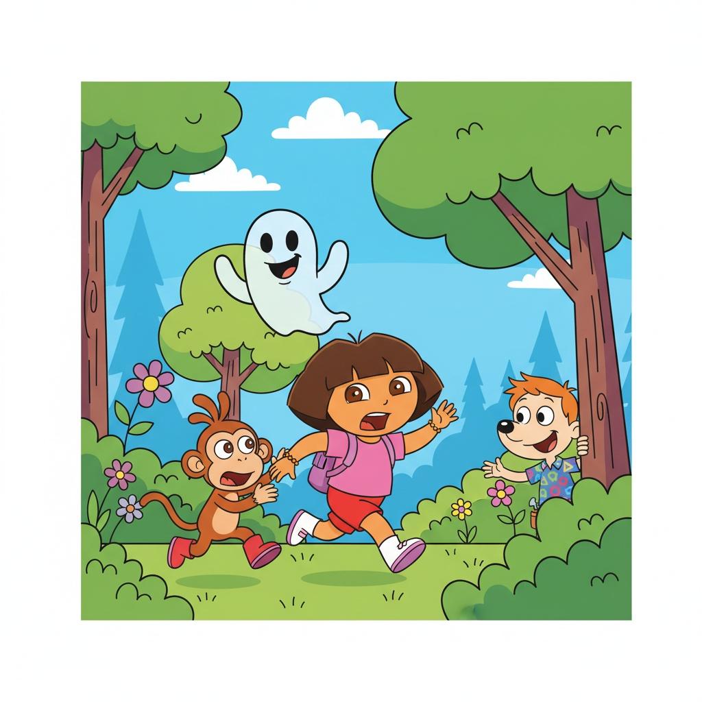 The Ghostly Forest Fright