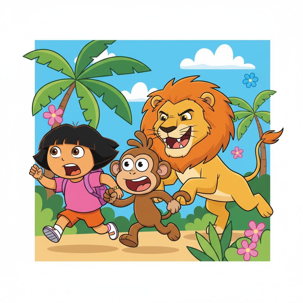 The Terrifying Lion Encounter