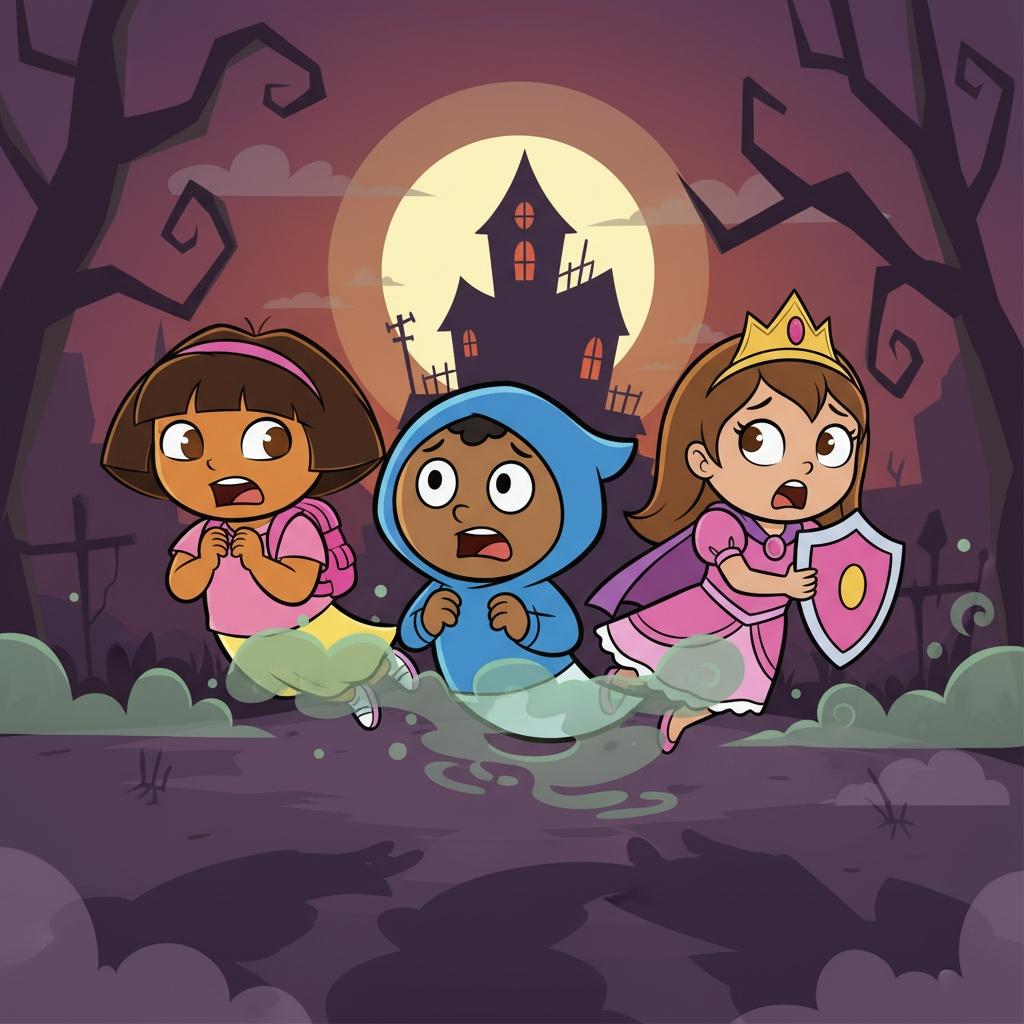 Ghostly Pranks at Nick Jr.