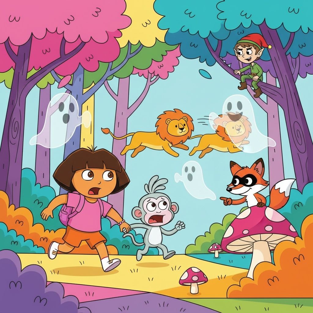 Dora and Boots’ Wild Adventure cover image