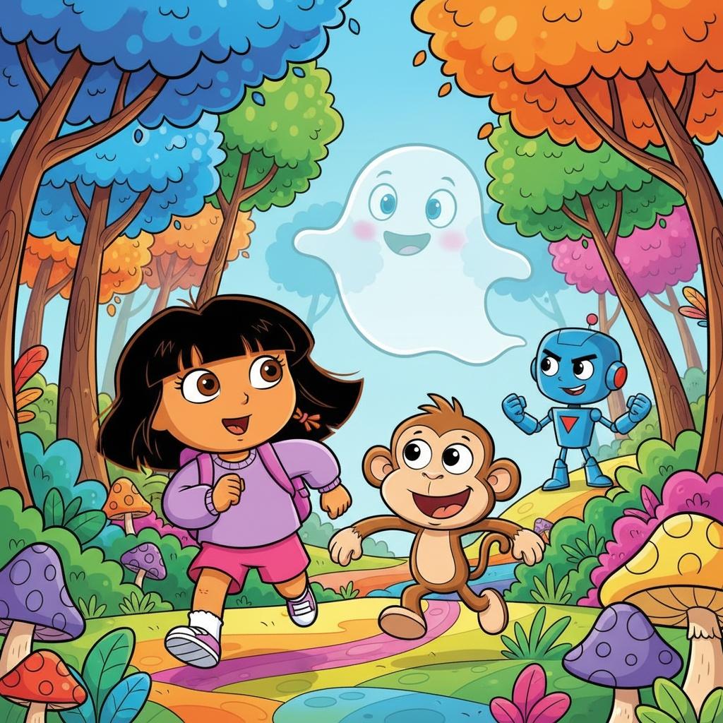 Dora and the Ghostly Adventure