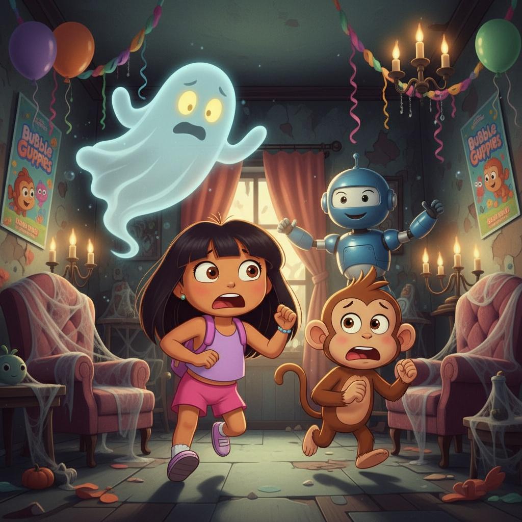 The Haunted House Party Mystery