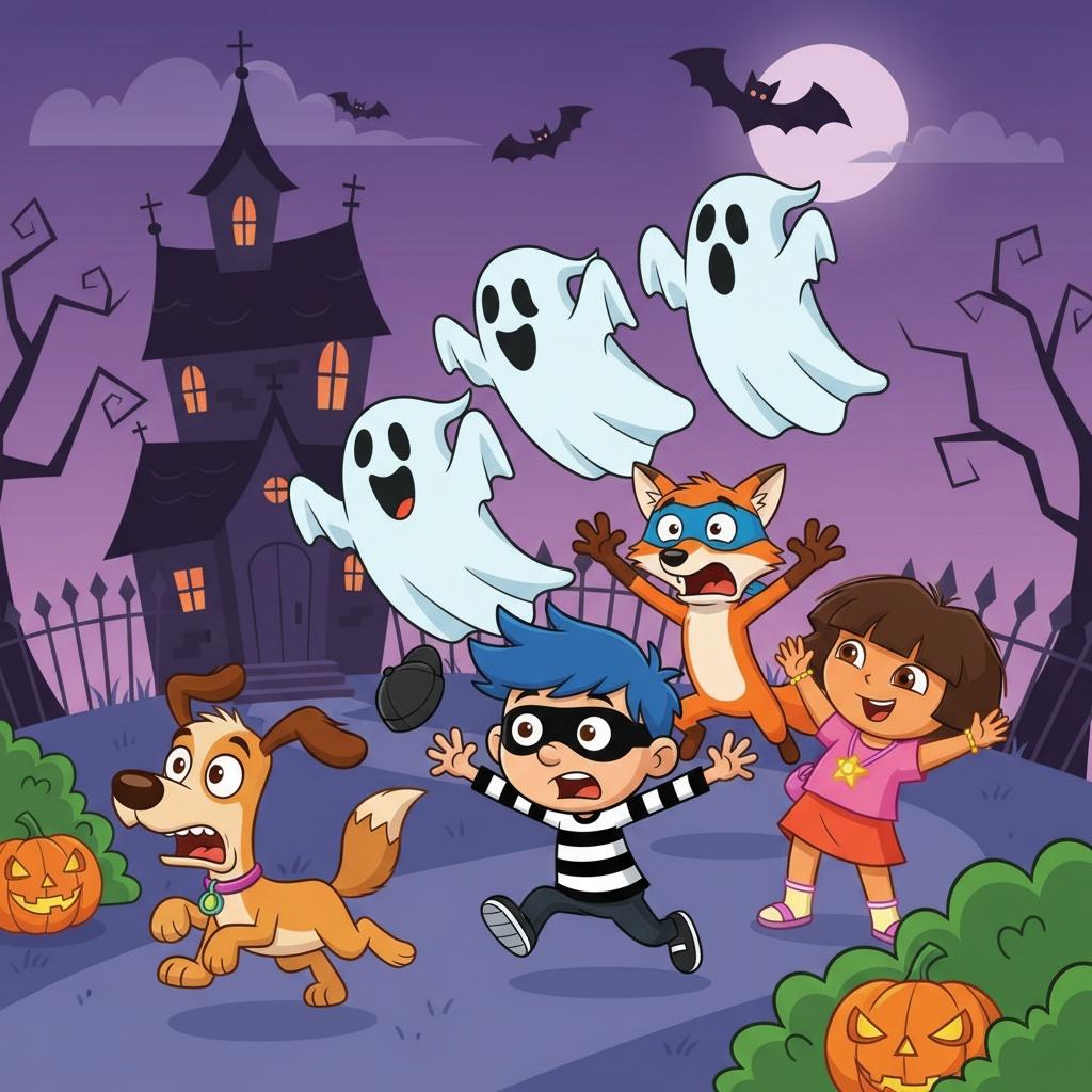 The Ghost Costume Scare cover image