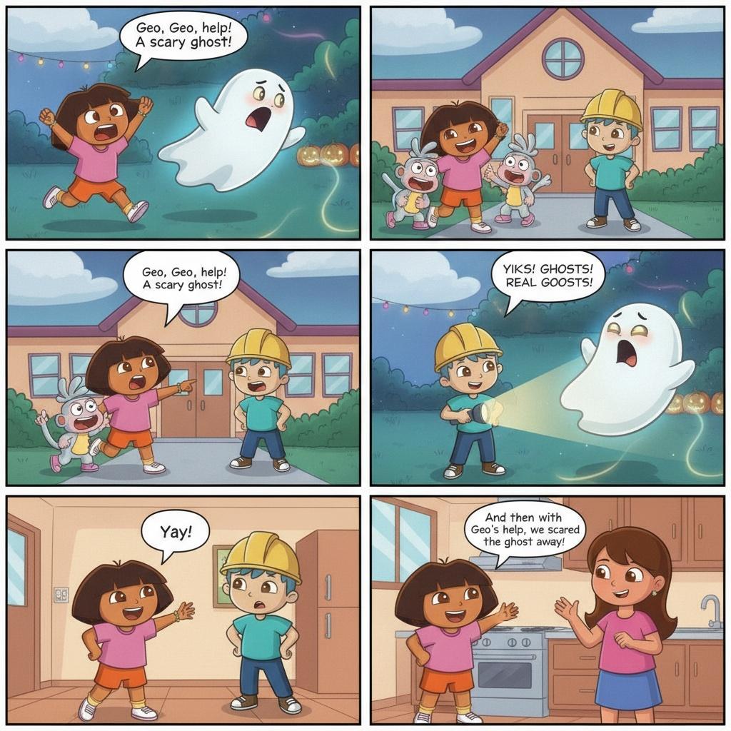 Brave Ghosts at Nick Jr. School
