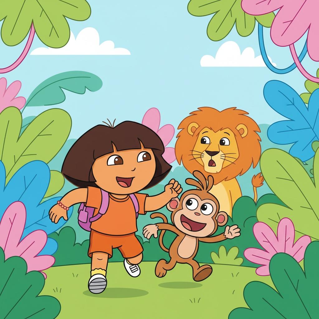 The Terrifying Lion Chase