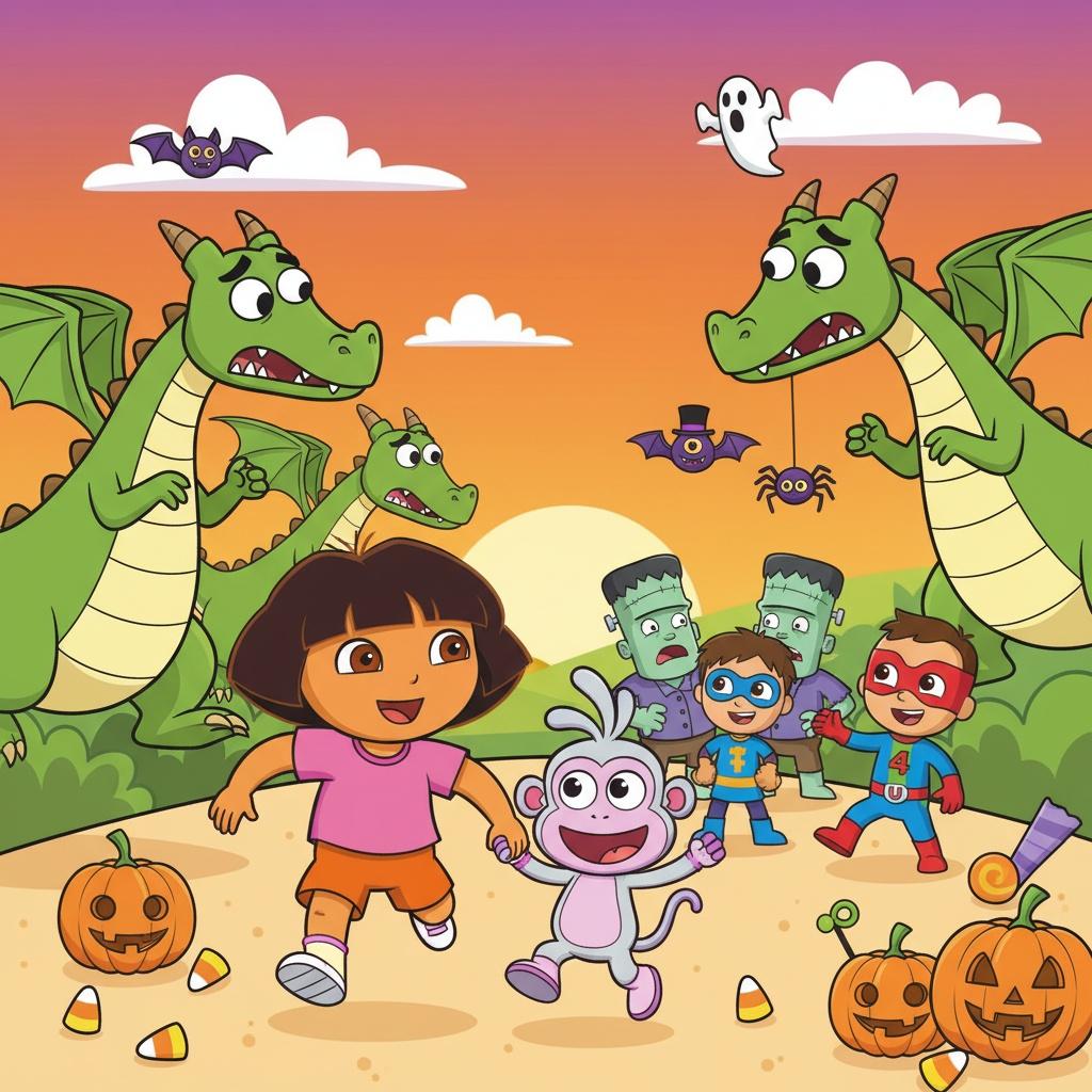 The Dragons Ran Away