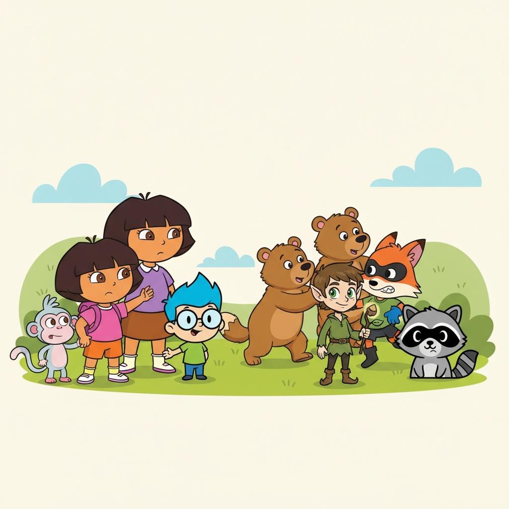 Dora and Boots’ Wild Scare