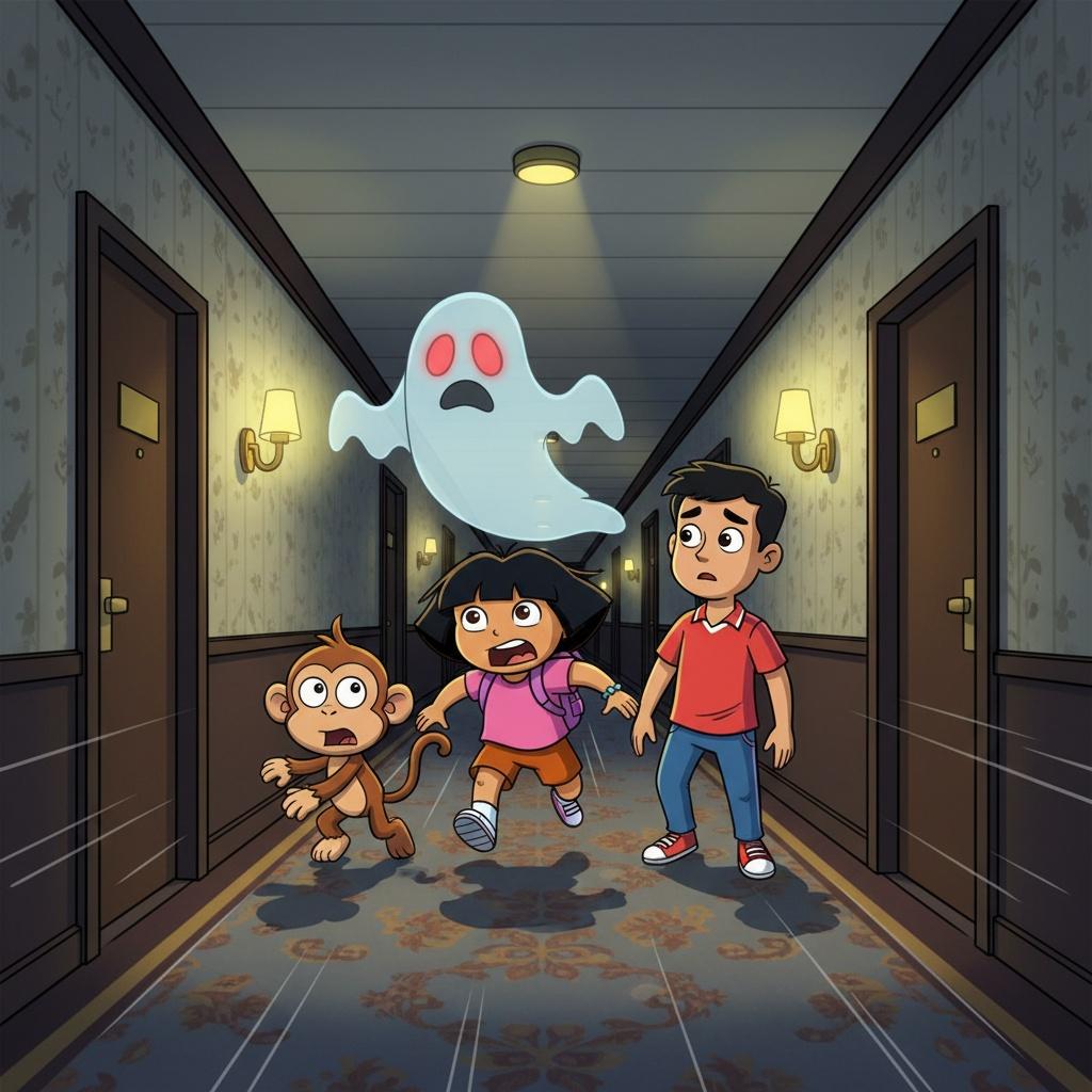 The Ghostly Hotel Fright