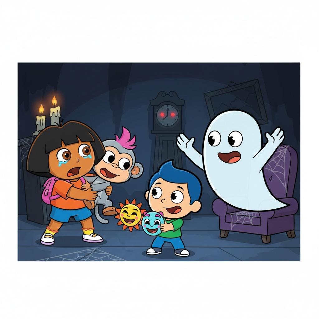 The Ghost Who Got Scared