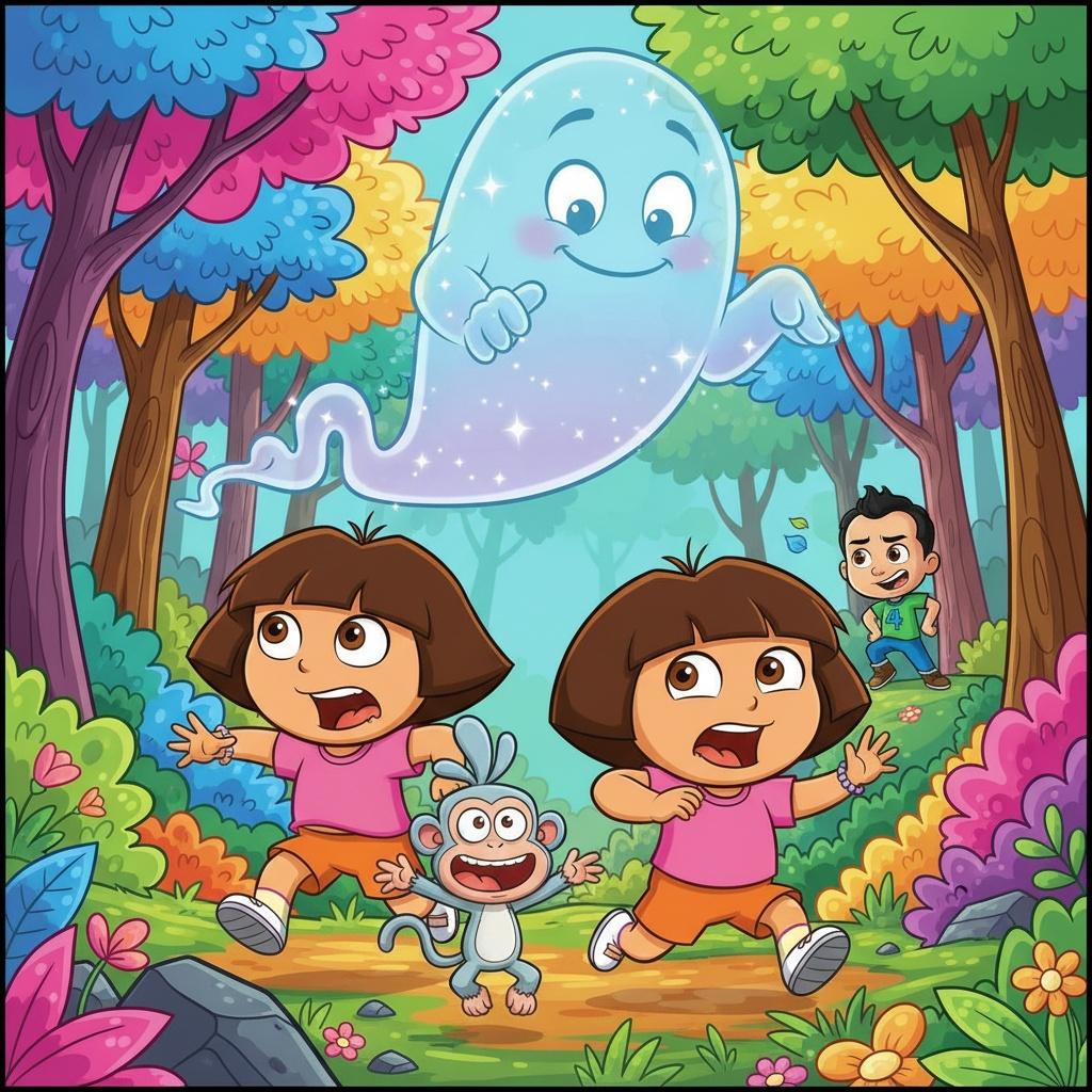 Dora and Boots and the Scare Back